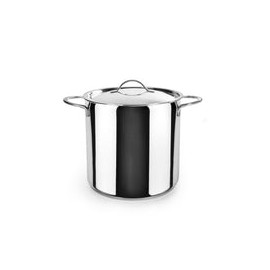 Olla De Acero Inoxidable Con Tapa para Inducción Noah Ibili