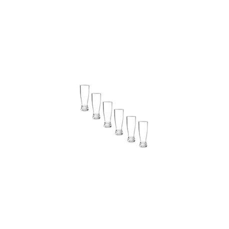 Set De 6 Vasos De Cerveza De Tritan Libre Bpa Lacor