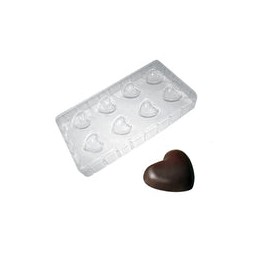 Molde para Bombon Forma de Corazon IBILI